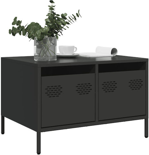 TV-Ständer Aus Metall Schwarz M68xP50xH43.5cm