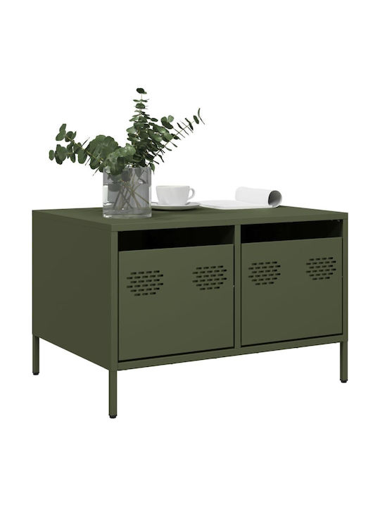 Metal TV Stand Olive Green M68xP50xH43.5cm