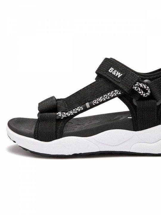 Kids' Black Sandals