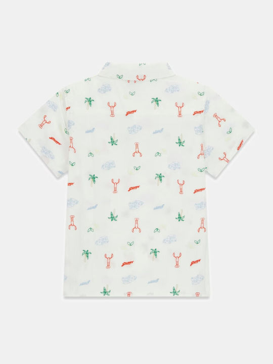 Kids Shirt Short-sleeved White