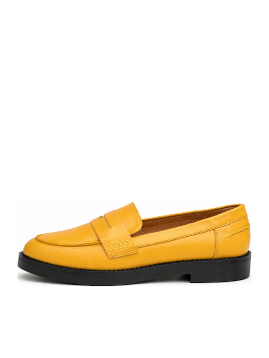 Mocasini Dama În Culoare Galbenă SB-C-839-26MO-MOUST