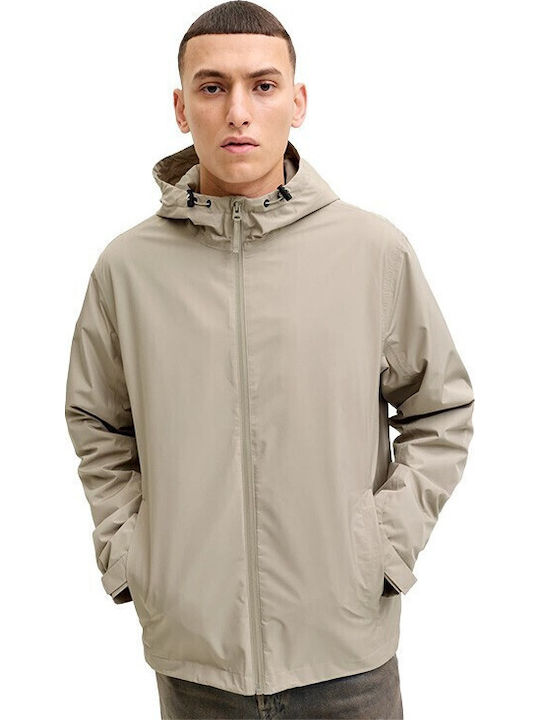 Windproof Beige Jacket
