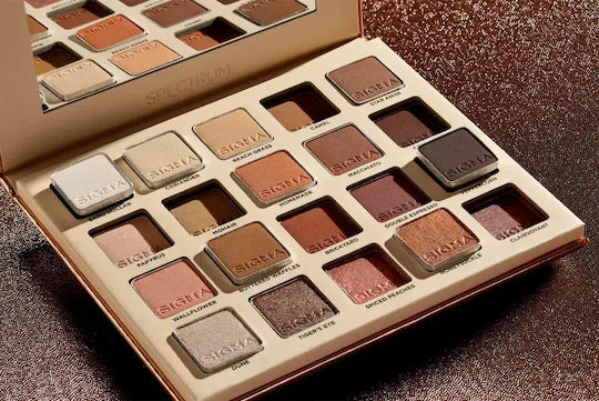 Sigma Spectrum Mehrfarbige Lidschatten Palette in Gepresster Form