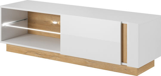 Arcan I Επιδαπέδιο με Φωτισμό Led Λευκό 138.1x40x45.5εκ. Arcan I Επιδαπέδιο με Φωτισμό Led Λευκό 138.1x40x45.5εκ.