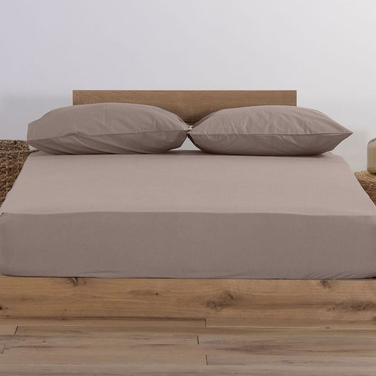 Nef-Nef Homeware Jersey Μονό 100x200+30εκ. με Λάστιχο 1