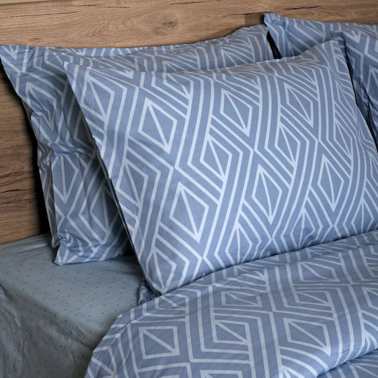 White Fabric Parker Σετ 4τμχ