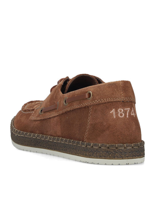Leather Men's Casual Brown Shoes