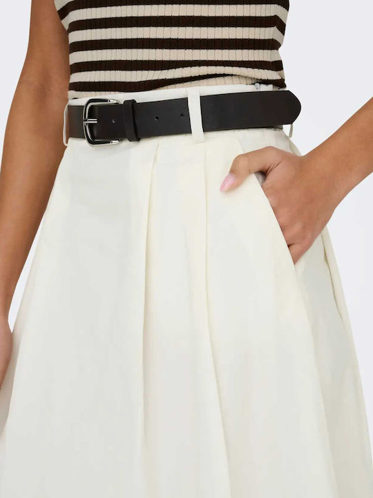 Maxi Φούστα Cloud Dancer Cream