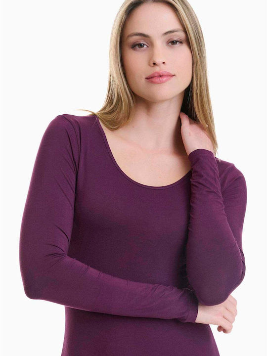 Walk Bodysuit Long Sleeves Soft Bamboo