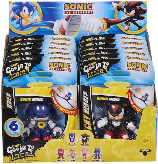 Sonic Παιχνίδι Μινιατούρα Goo Jit Zu για 4+ Ετών (Διάφορα Σχέδια)