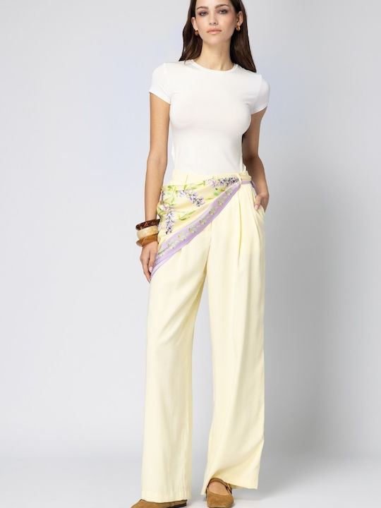 Forever Young The Label Women's Yellow Scarf