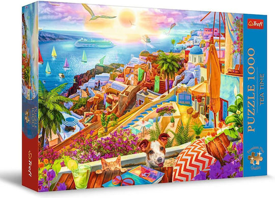 Visit To Santorini Puzzle 2D 1000buc