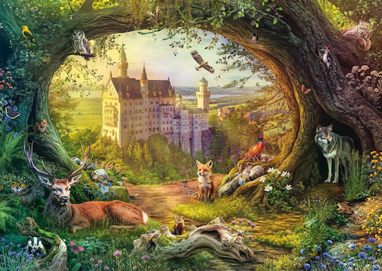 Fairytale Castle And Forest Magic Puzzle 2D 1000pcs