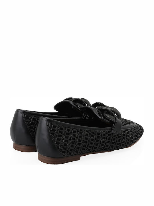 Γυναικεία Loafers σε Μαύρο Χρώμα