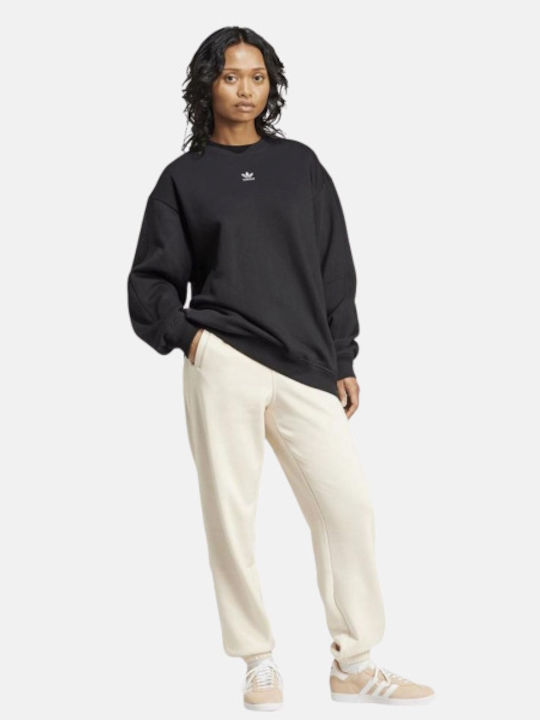 Essentials Long Women's Sweatshirt Black