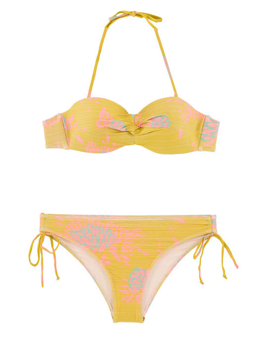 Γυναικείο Μαγιό Bikini Push-up Μπανέλα Lurex Glam Lime Γυναικείο Μαγιό Bikini Push-up Μπανέλα Lurex Glam Lime
