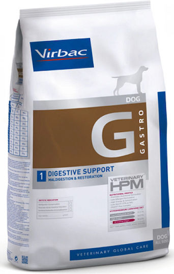 Virbac Gastro Digestive Support 3kg Hrană Uscată pentru Câini Adulţi cu Pui și Carne de porc
