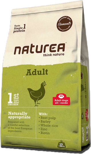 Naturea Elements Adult 12kg Dry Food Grain-Free for Adult Dogs with Chicken