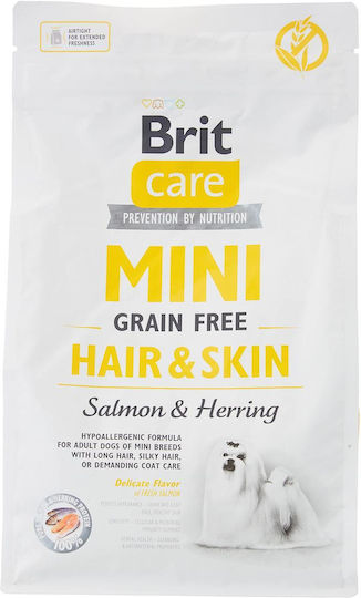 Brit Care 2kg Dry Food for Small Breed Dogs with Salmon