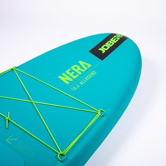 Jobe Aero Black Inflatable SUP Board with Length 3.2m Turquoise