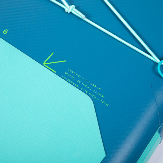 Jobe Aero Φουσκωτή Σανίδα SUP με Μήκος 2.59m Πράσινη