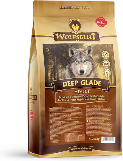 Wolfsblut 12.5kg Dry Food for Small Breed Dogs with Deer and Buffalo
