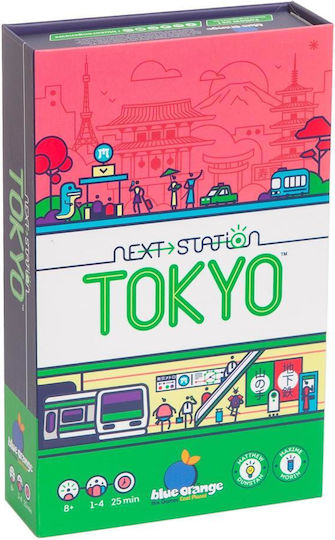 Board Game Next Station: Tokyo for 1-4 Players 8+ Years Old (EN) Blue Orange Games