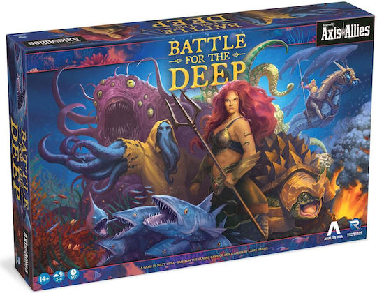 Επιτραπέζιο Παιχνίδι Axis & Allies Battle for the Deep για 2-4 Παίκτες 14+ Ετών Renegade Game Studios
