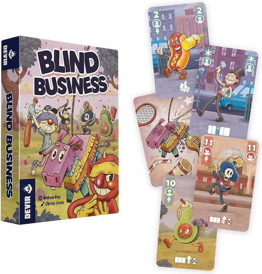 Brettspiel Blind Business für 2-5 Spieler 8+ Jahre (EN) Devir