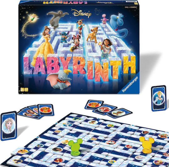 Joc de Societate Labyrinth Disney pentru 2-4 Jucători 7+ Ani (FR) Ravensburger