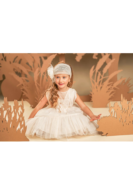 Baby Bloom Weißes Taufkleid aus Tüll