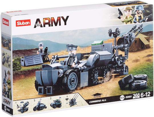 Sluban Blocuri German Giftbox pentru 6-12 ani Ani 368buc