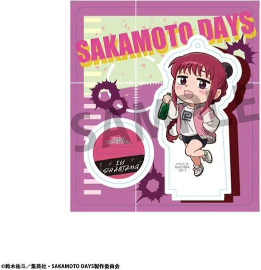 Megahouse Sakamoto Days Tokotoko Acrylic Figure Display Figure 9cm