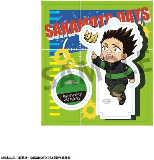 Megahouse Sakamoto Days Tokotoko Acrylic Figure Display Figure 9cm