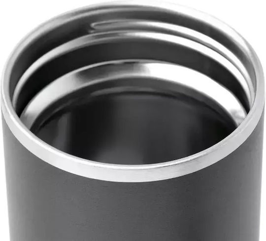 Stanley Transit Fliptop Ποτήρι Θερμός Ανοξείδωτο BPA Free 470ml Black 2.0