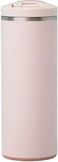Stanley Transit Fliptop Thermosflasche Rostfreier Stahl BPA-frei 350ml Rose Quartz