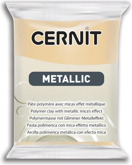 Cernit Metallic Polymer Clay Blau 56gr