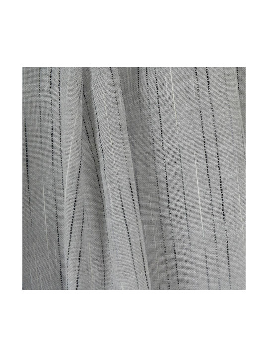 Saray Home Curtain With Pencil Pleat Gray 140x280cm