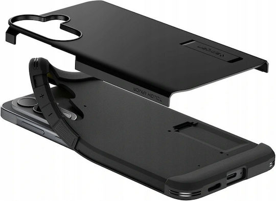 Spigen Tough Armor Back Cover Plastic / Silicone Black (Galaxy A57)