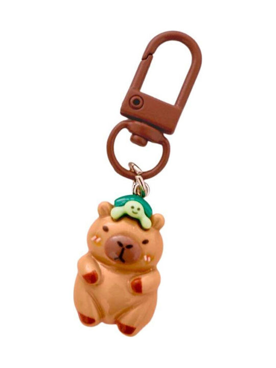 Set Mini Figurine Breloc Capybara Decorațiuni Chei 4 Bucăți