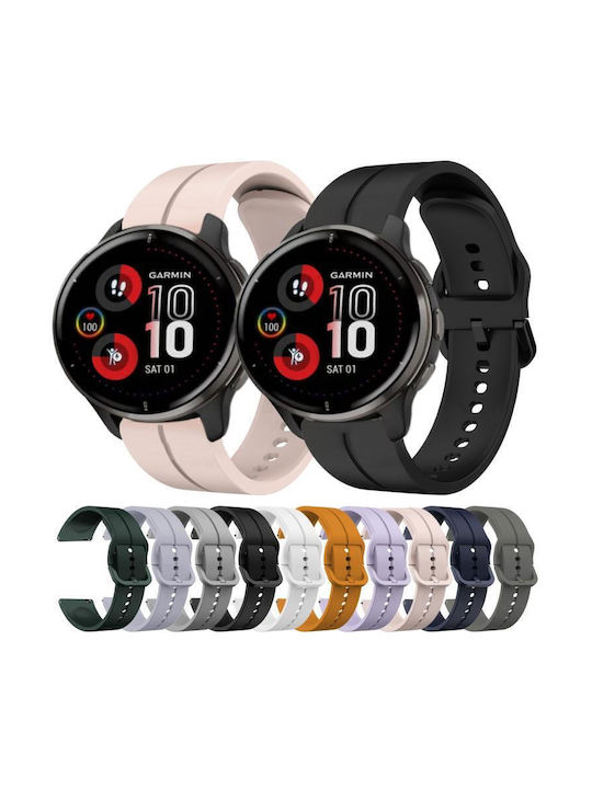 Silicone Strap Green (Garmin Venu 2 Plus)