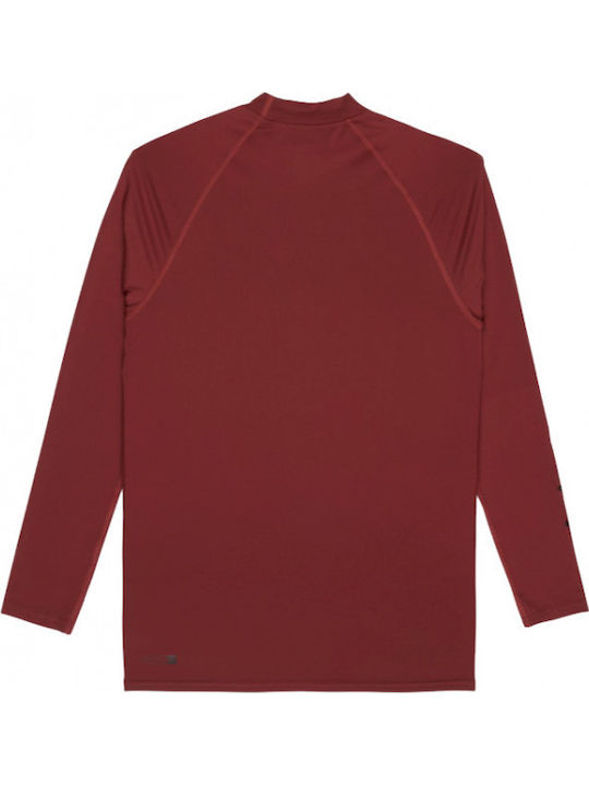 Quiksilver Everyday Men’s Long Sleeve Sun Protection Shirt Red