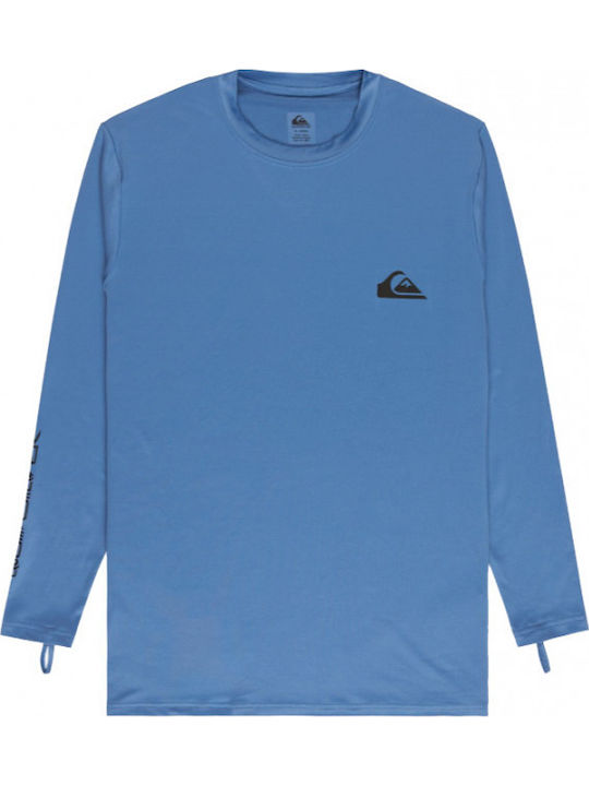 Quiksilver Everyday UPF 50 Men's Long Sleeve Sun Protection Shirt Blue
