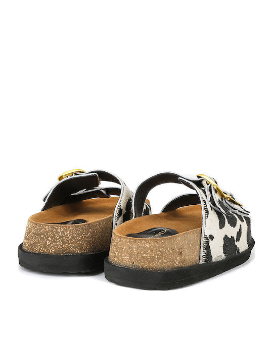Leather Women's Flat Sandals Flatforms