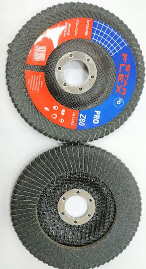 Psg Ceramic Flap Disc Star Flex T29 Sg Inox 125-22 Grit 60 Tlc1252260