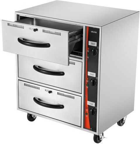 Vevor Θερμαντικό Μπουφέ με Ισχύ 1500W