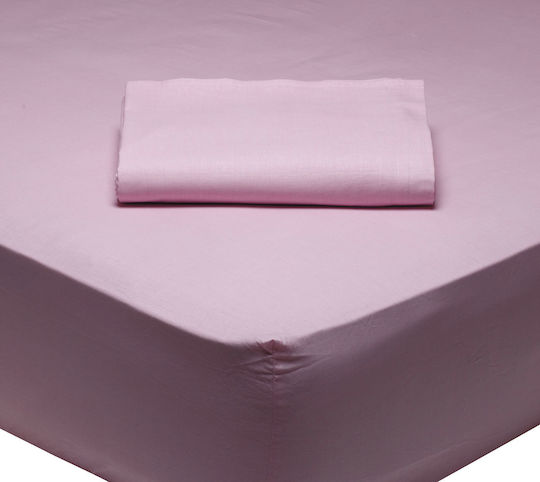 Das Home für Einzelbett 100x200+35cm mit Gummizug Best 1012 Pink Das Home für Einzelbett 100x200+35cm mit Gummizug Best 1012 Pink