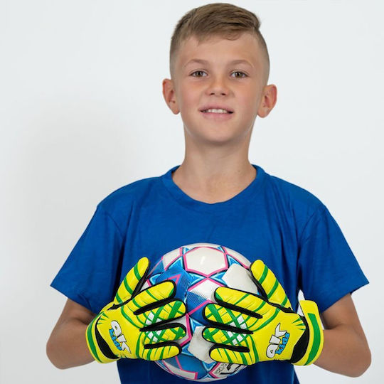 4Keepers Kids Goalkeeper Gloves Yellow