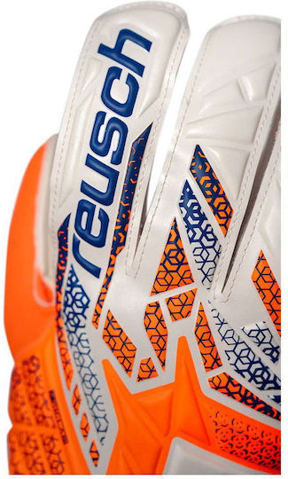 Reusch Attrakt Solid Adults Goalkeeper Gloves White