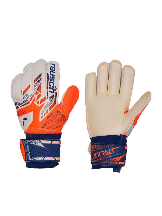 Reusch Attrakt Solid Γάντια Τερματοφύλακα Ενηλίκων Λευκά